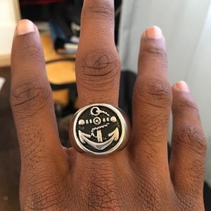 Chisel stainless steal anchor ring